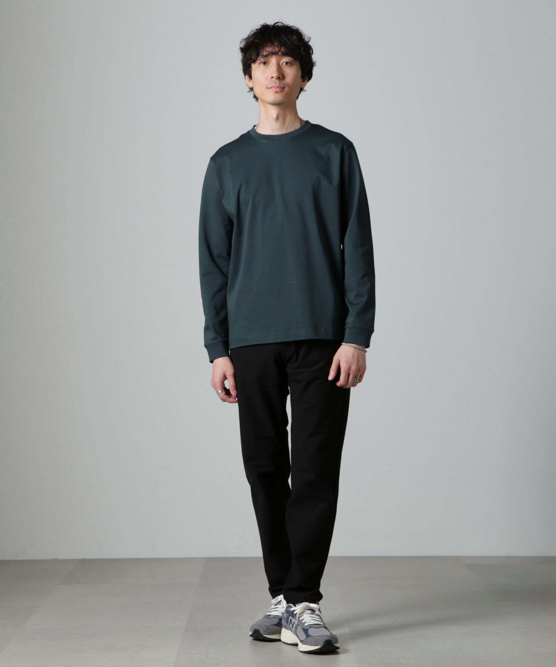 nano･universe「アンチスメルクルーネックTシャツ 長袖」|Tシャツ・カットソー|