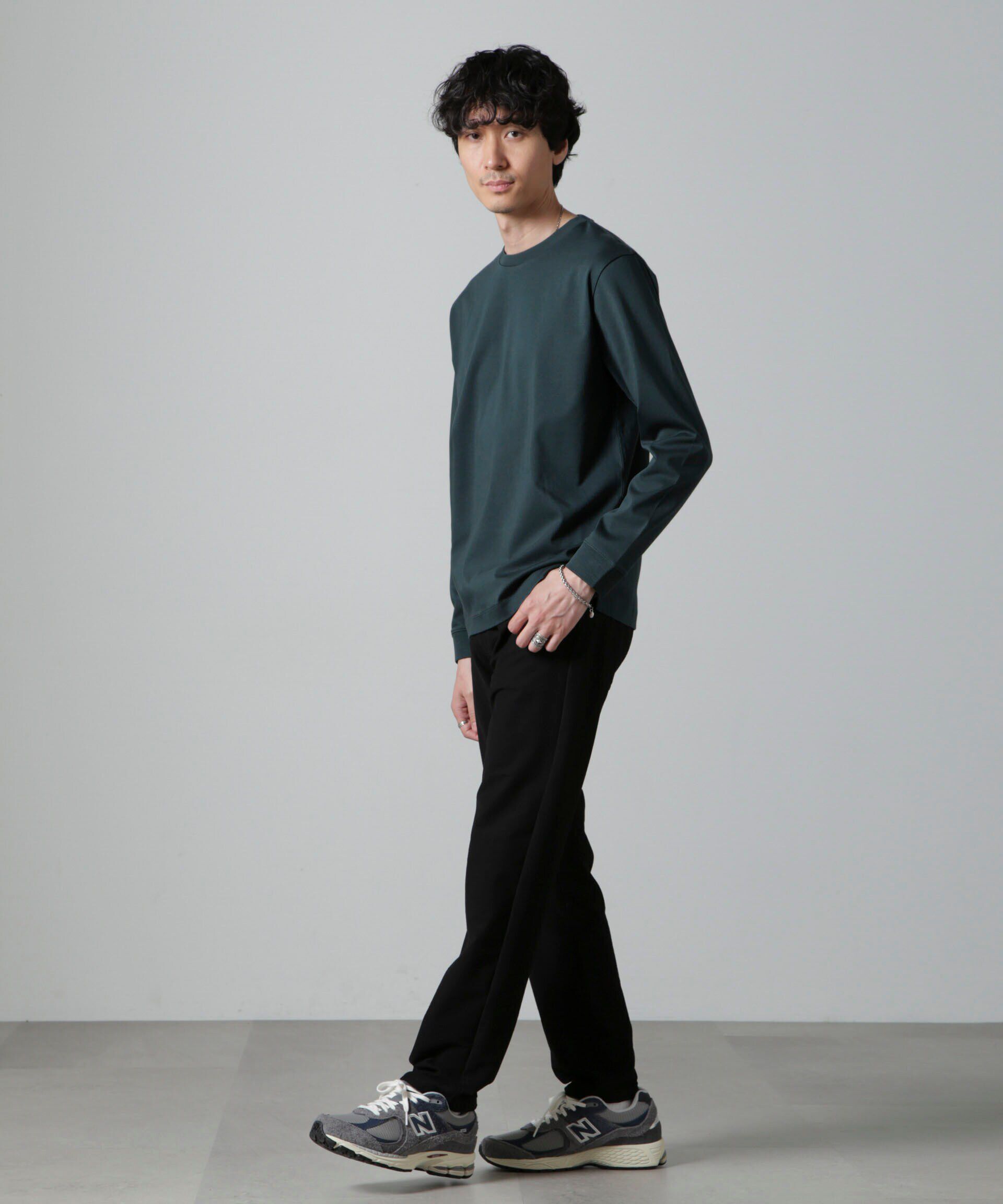 nano･universe「アンチスメルクルーネックTシャツ 長袖」|Tシャツ・カットソー|