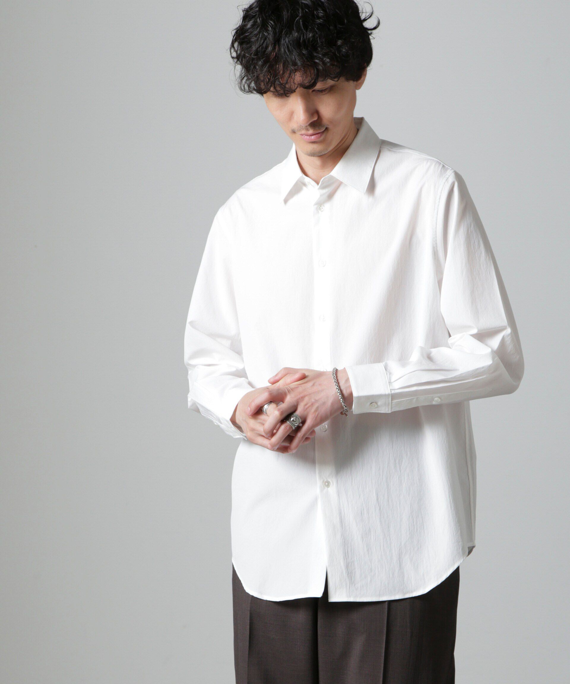 nano･universe「37.5(R)Technology コンフォータブルレギュラーカラーシャツ」|シャツ・ブラウス|