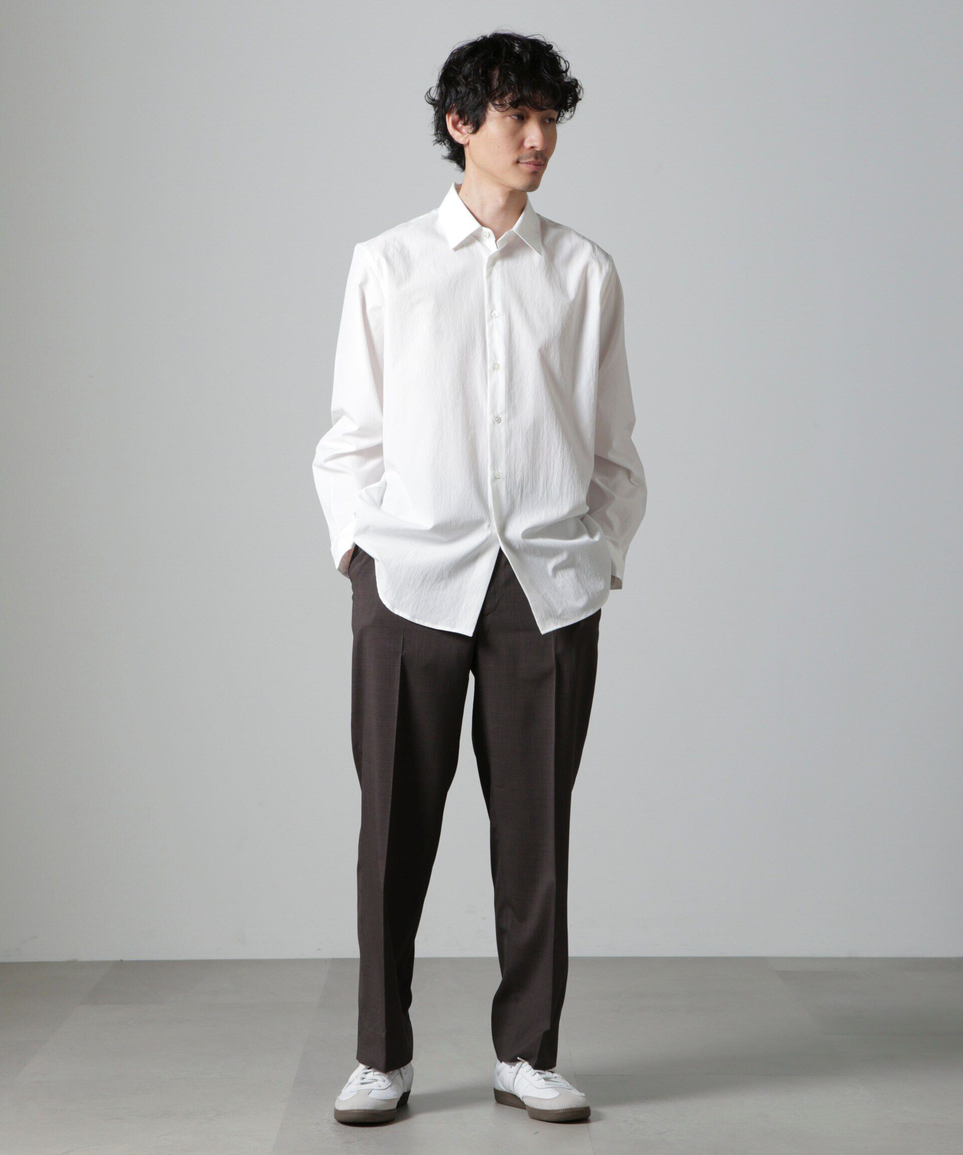 nano･universe「37.5(R)Technology コンフォータブルレギュラーカラーシャツ」|シャツ・ブラウス|