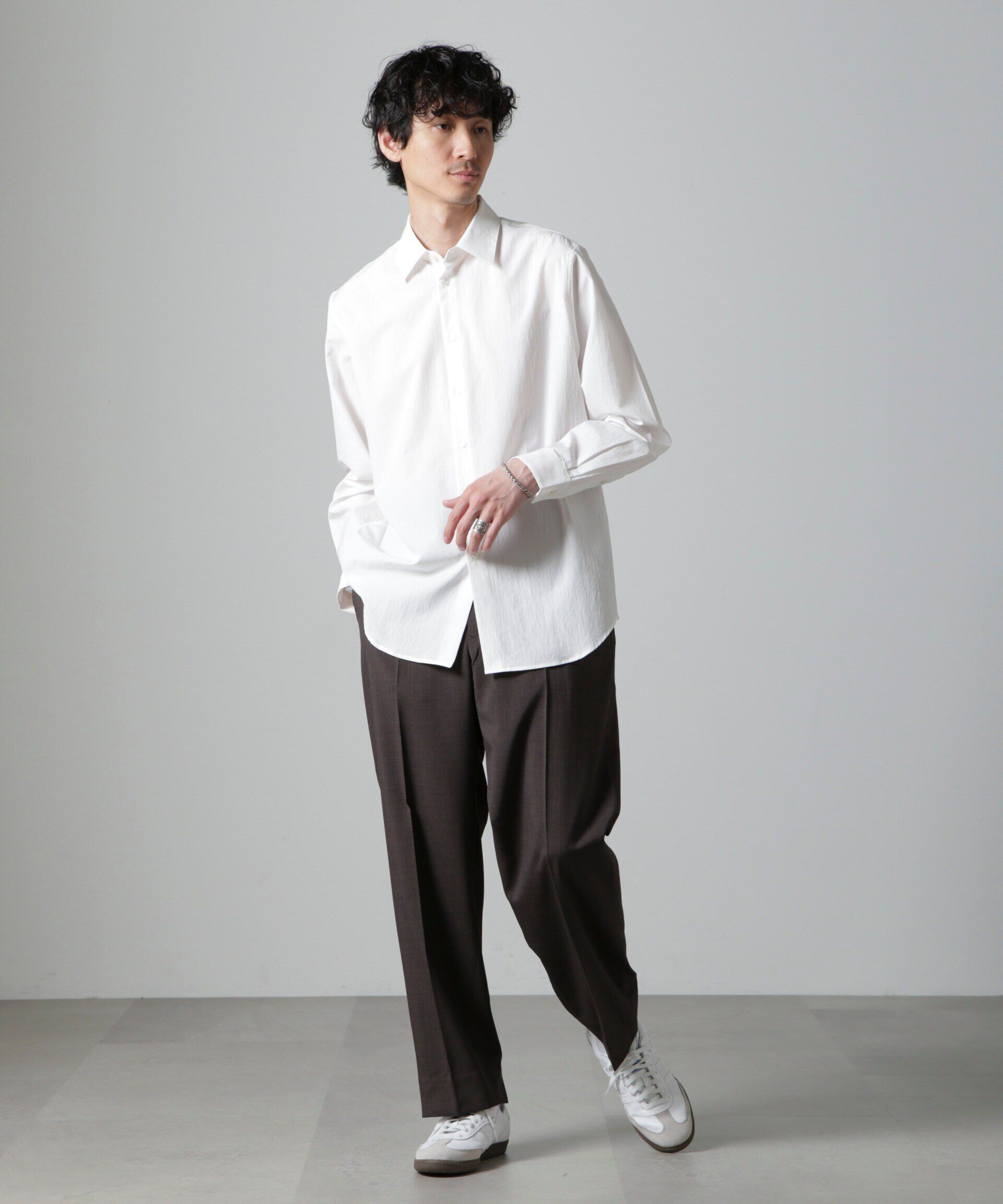 nano･universe「37.5(R)Technology コンフォータブルレギュラーカラーシャツ」|シャツ・ブラウス|