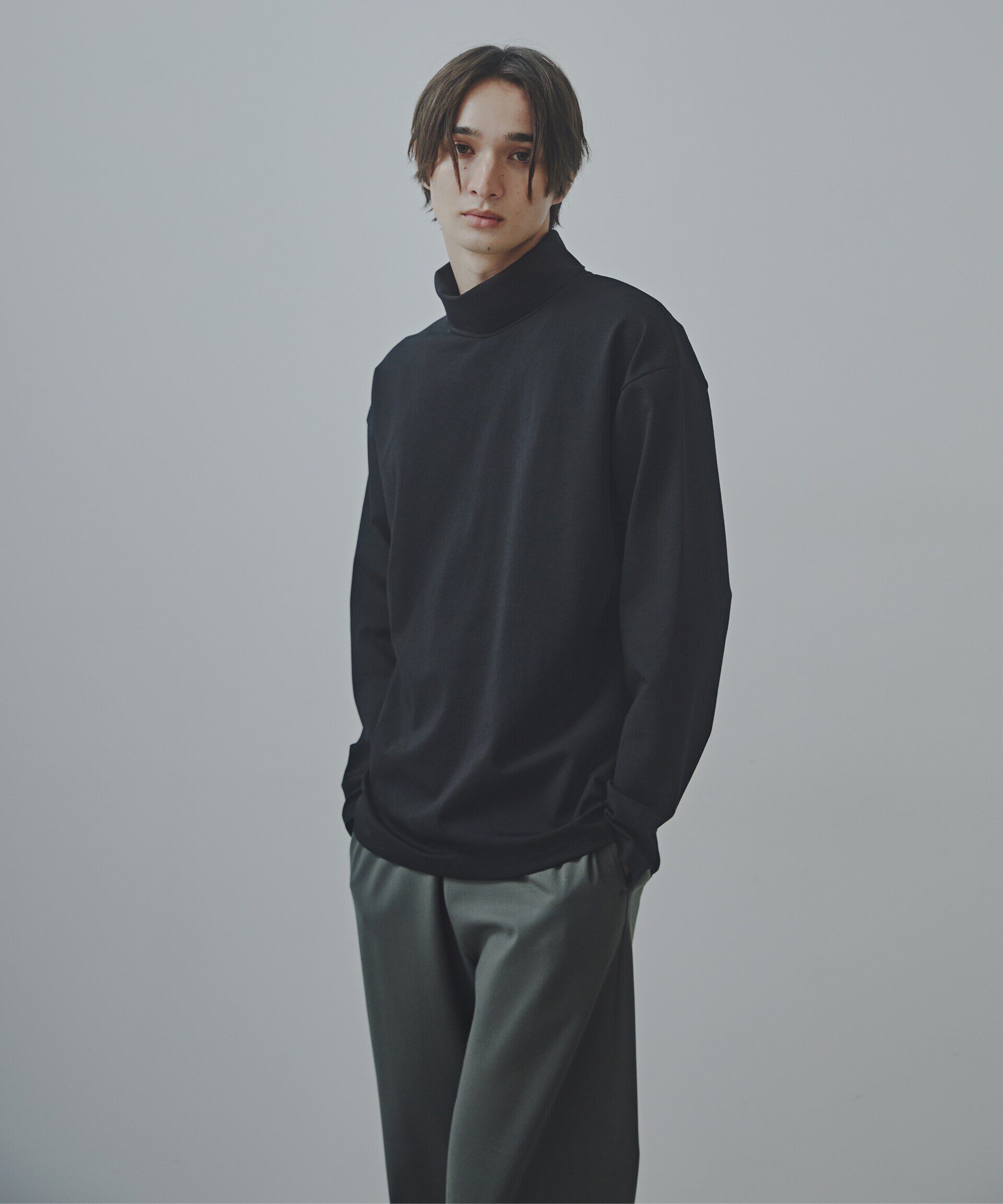 nano･universe「｢Commonuse｣C/T/Pu ポンチタートルネック」|Tシャツ・カットソー|