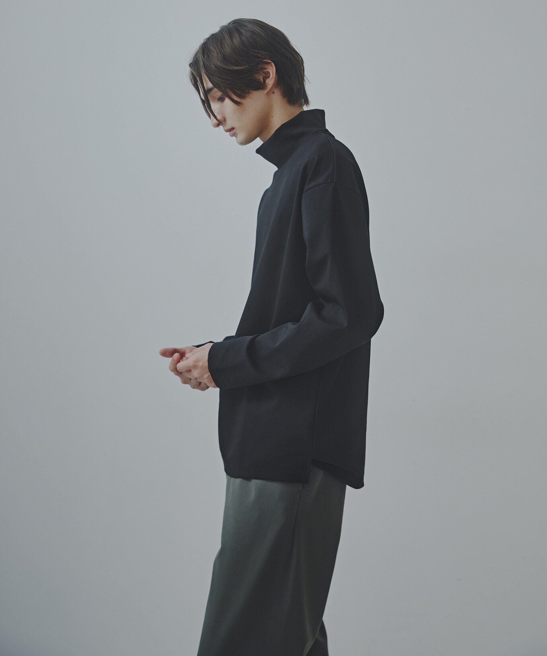 nano･universe「｢Commonuse｣C/T/Pu ポンチタートルネック」|Tシャツ・カットソー|