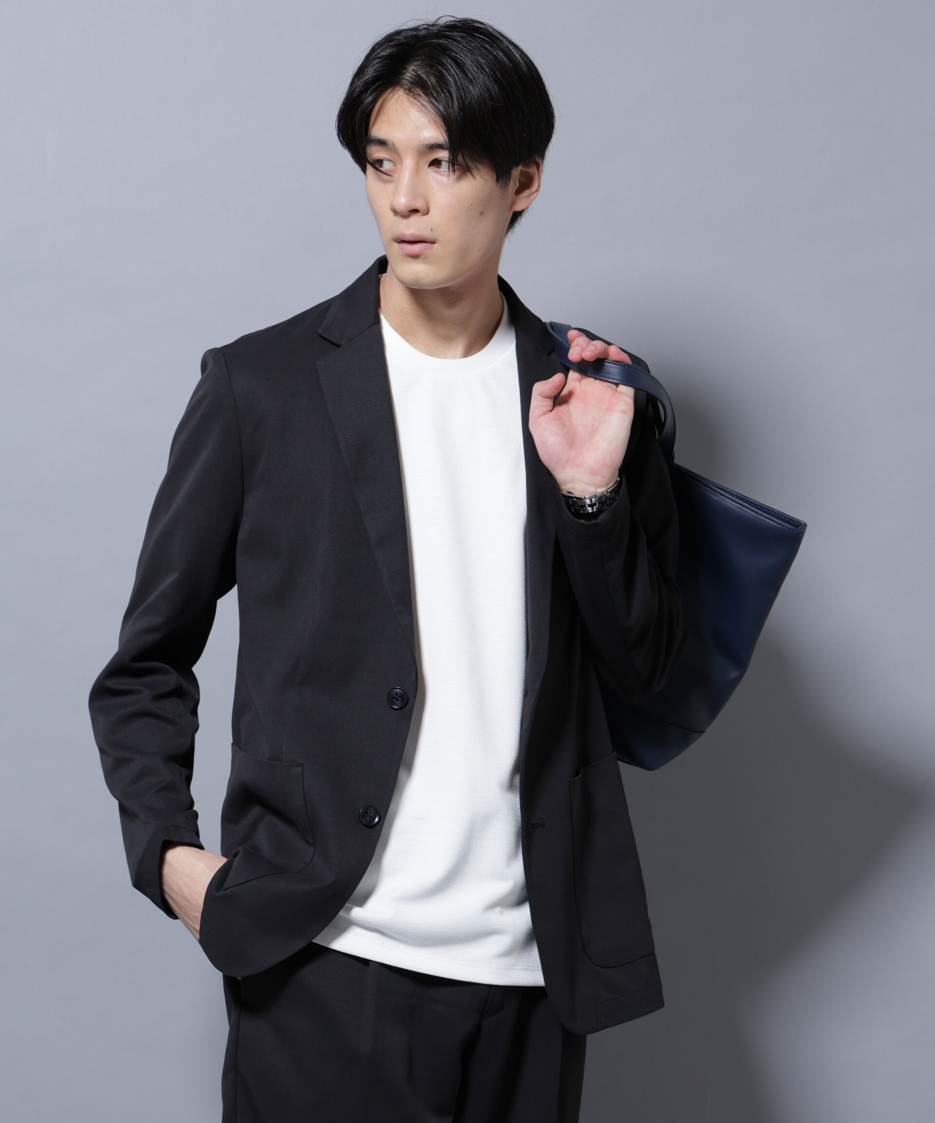 nano･universe「「N Tshirts」 AERO FREEZE 鹿の子ジャケT 半袖」|Tシャツ・カットソー|