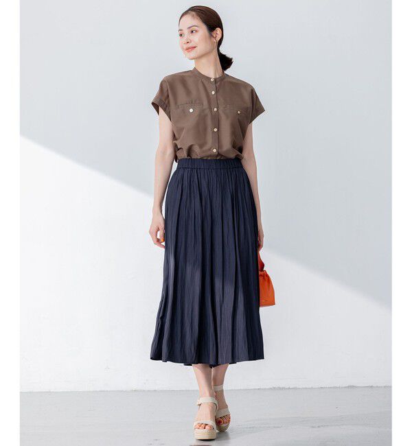 組曲「【新色追加・ウエスト調整可】ギャザーライトデシン パンツ」|その他|