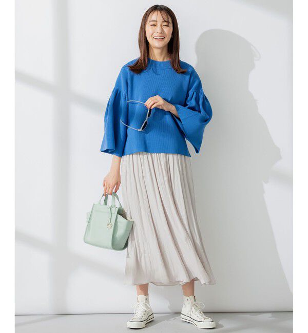 組曲「【新色追加・ウエスト調整可】ギャザーライトデシン パンツ」|その他|