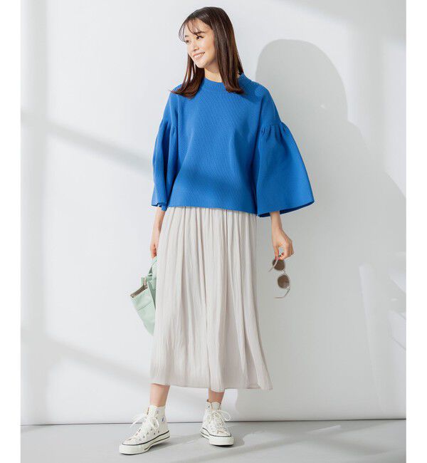 組曲「【新色追加・ウエスト調整可】ギャザーライトデシン パンツ」|その他|