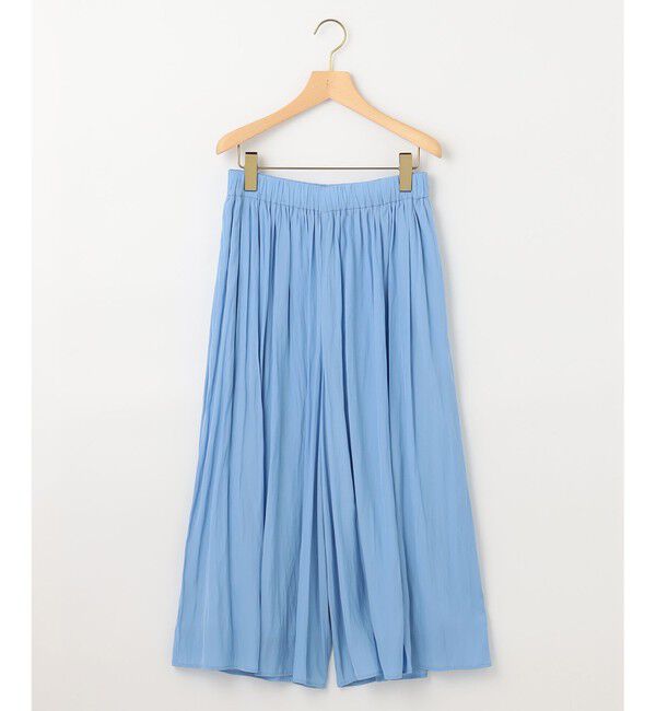 組曲「【新色追加・ウエスト調整可】ギャザーライトデシン パンツ」|その他|