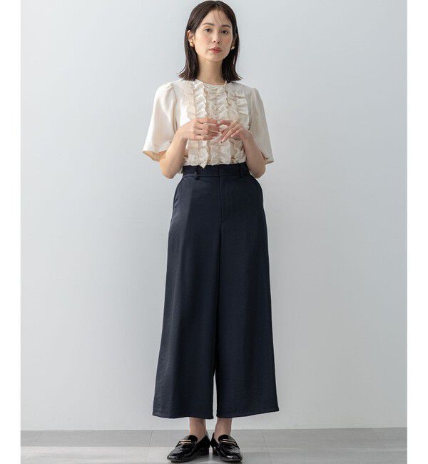 組曲「グロッシーツイルワイドフレア パンツ」|その他|