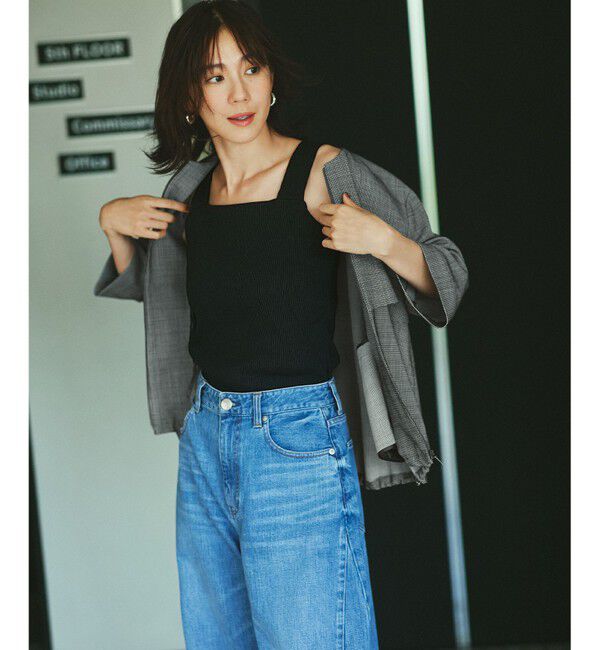 組曲「テレコスクエア タンクトップ」|タンクトップ|