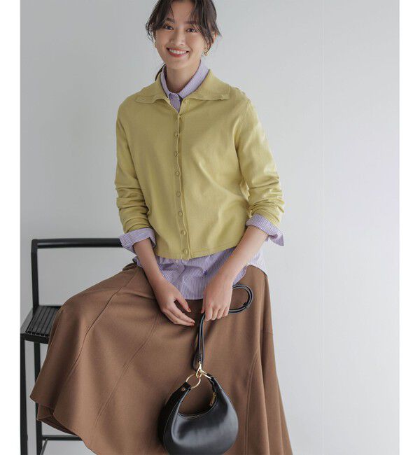 組曲「ツイル起毛フレア スカート」|スカート|