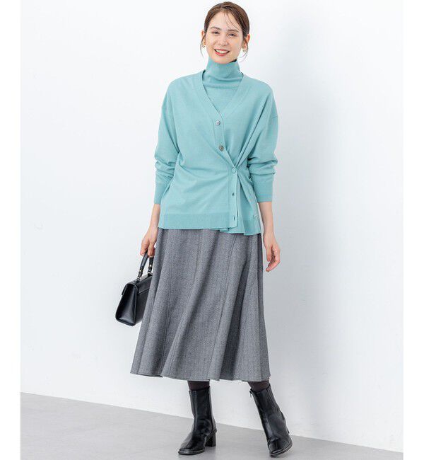 組曲「ツイル起毛フレア スカート」|スカート|