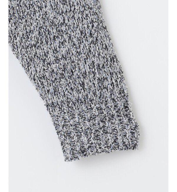 自由区「【洗える】ラメブークレ ニット」|ニット・セーター|