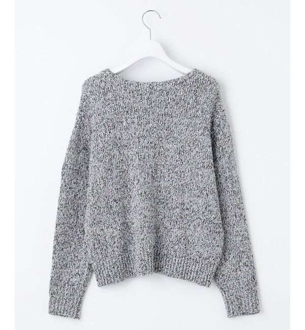 自由区「【洗える】ラメブークレ ニット」|ニット・セーター|