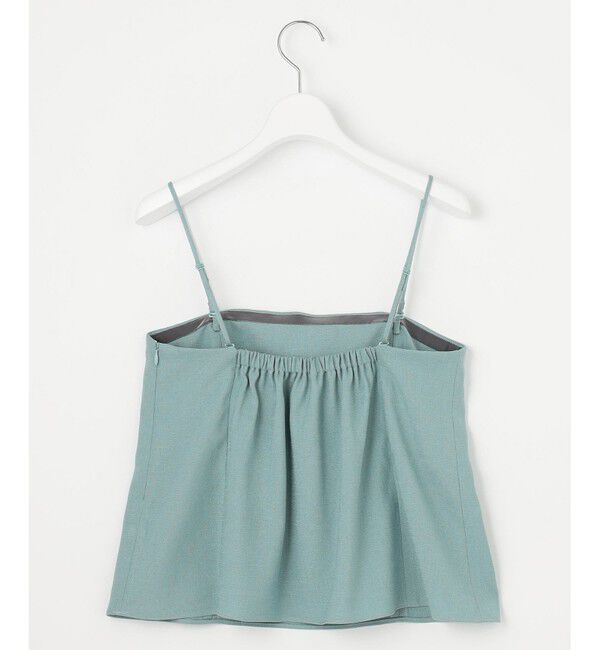 自由区「【セットアップ対応・接触冷感・洗える】リネンライクシンセティックキャミ ビスチェ」|その他|