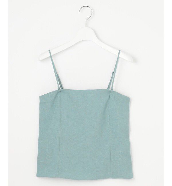 自由区「【セットアップ対応・接触冷感・洗える】リネンライクシンセティックキャミ ビスチェ」|その他|