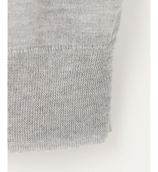 自由区「【ワコールコラボ】【洗える】シアーボーダー ニット」|ニット・セーター|