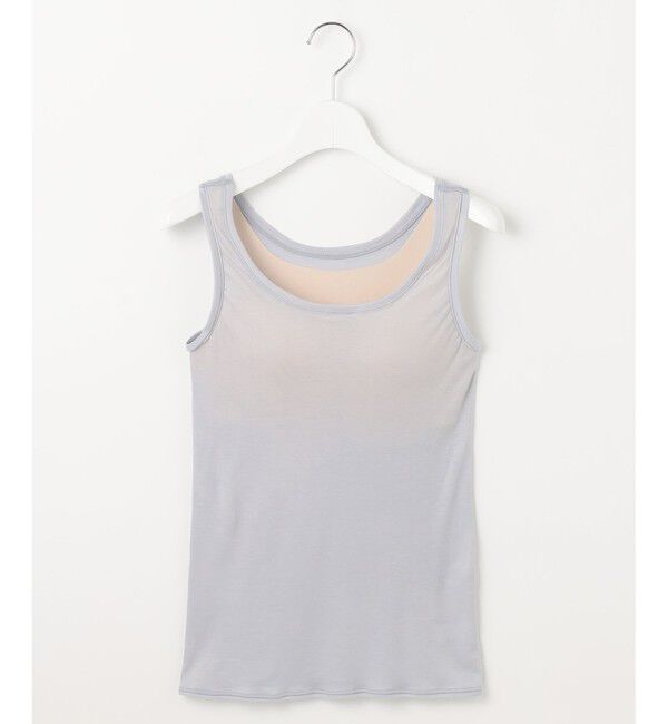 自由区「【ワコールコラボ】【洗える】シアーボーダー ニット」|ニット・セーター|