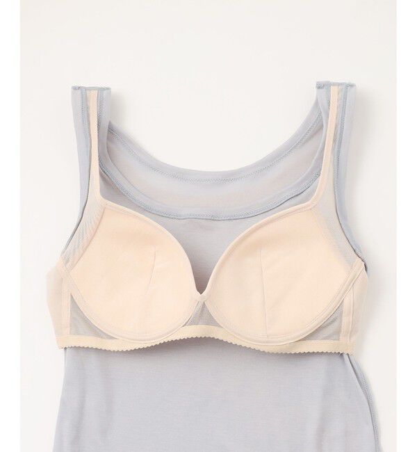 自由区「【ワコールコラボ】【洗える】シアーボーダー ニット」|ニット・セーター|