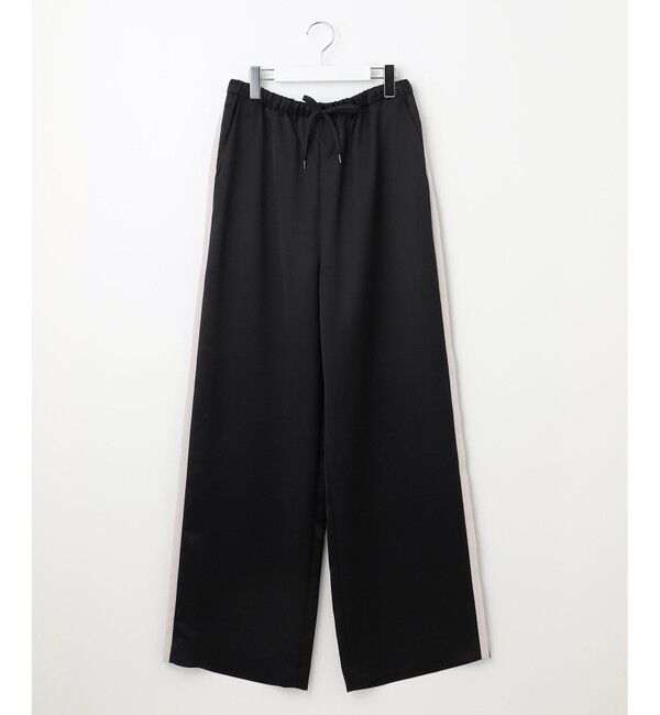 23区「【SLOW/一部店舗限定】ブライトサテン ライン パンツ」|その他|