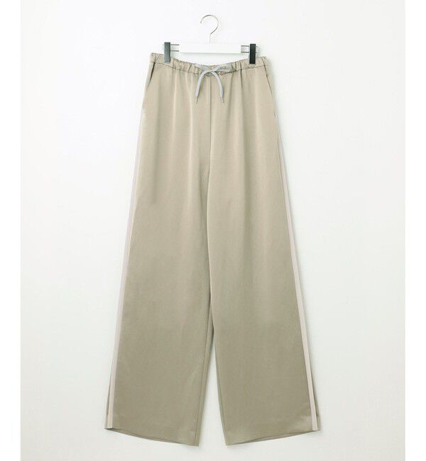 23区「【SLOW/一部店舗限定】ブライトサテン ライン パンツ」|その他|