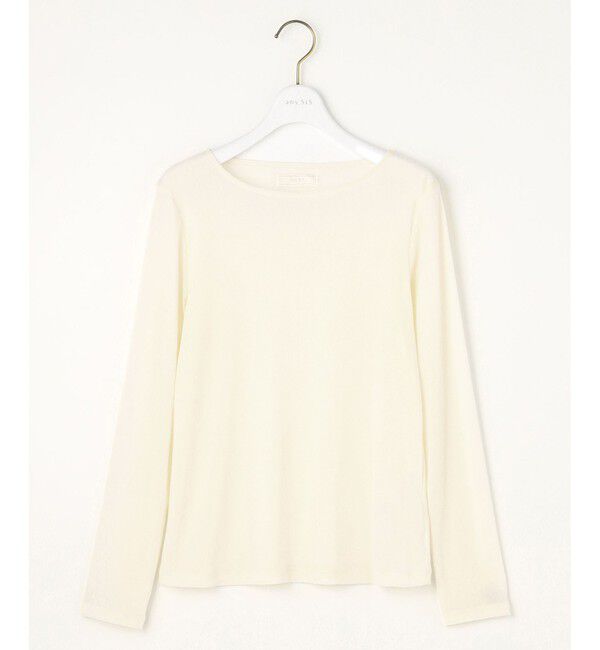 any SiS「【洗える】チュールベロア プルオーバー」|Tシャツ・カットソー|