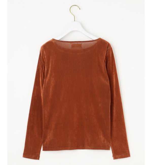 any SiS「【洗える】チュールベロア プルオーバー」|Tシャツ・カットソー|