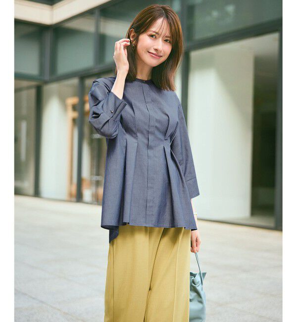 ANY SIS「ウエストタックチュニック ブラウス」|シャツ・ブラウス|ｼｬﾝﾌﾞﾚ