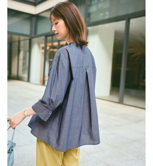 ANY SIS「ウエストタックチュニック ブラウス」|シャツ・ブラウス|