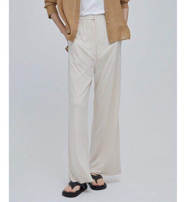 BEIGE,「MELLE / イージーパンツ」|その他|Ecru