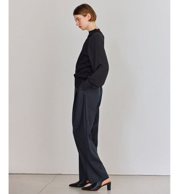 BEIGE,「BOSQUET / ウールカービータックパンツ」|その他|