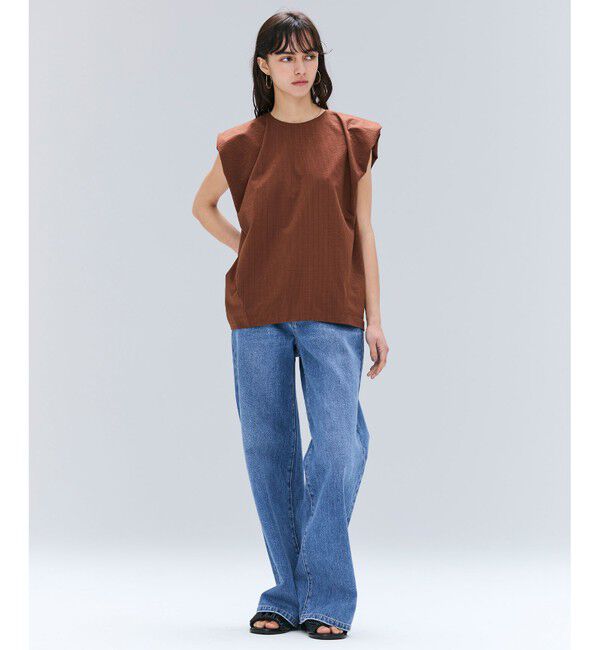 BEIGE,「【洗える】NAVIGLIO / フルレングスデニムバギーパンツ」|その他|