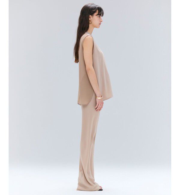 BEIGE,「【洗える・STORY 10月号掲載】FLEUR / ウエストゴムイージーワイドパンツ」|その他|