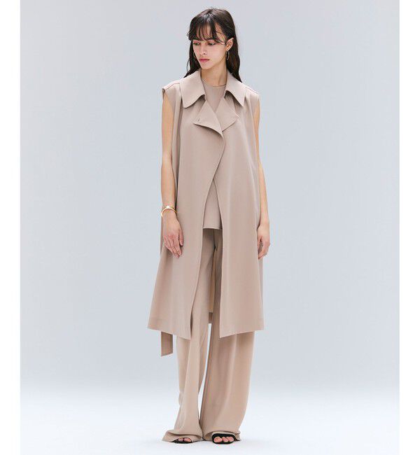 BEIGE,「【洗える・STORY 10月号掲載】FLEUR / ウエストゴムイージーワイドパンツ」|その他|