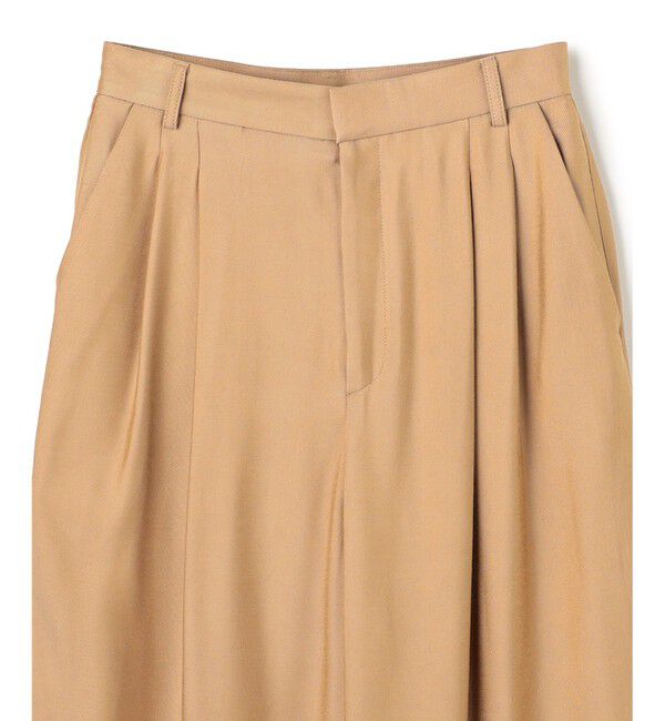 BEIGE,「【Oggi 10月号掲載】COBURN / シルク混2タックカーヴィーワイドパンツ」|その他|