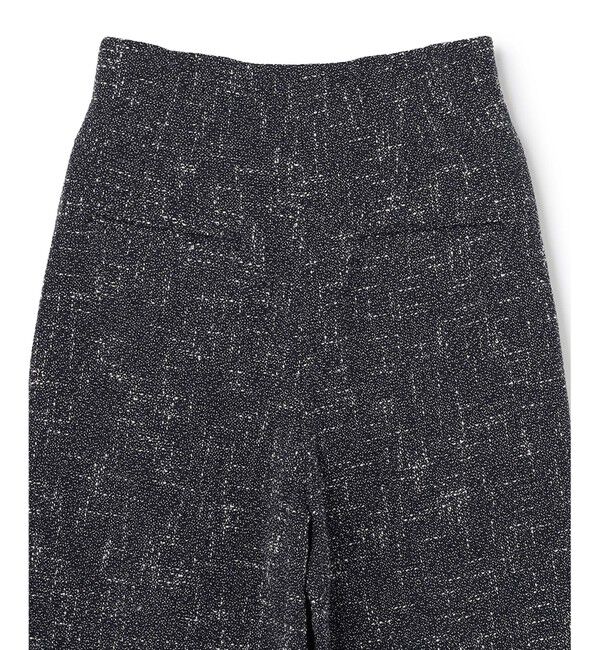 BEIGE,「TRIPHANE / ハイウエストツイードタックパンツ」|その他|