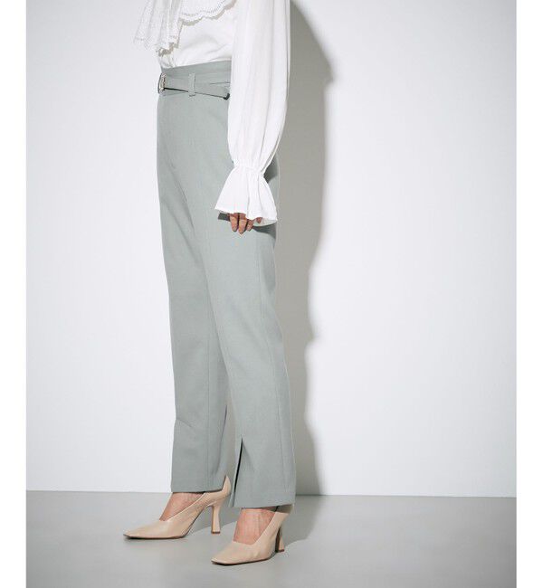 GRACE CONTINENTAL「ベンツテーパーパンツ」|その他|グレー