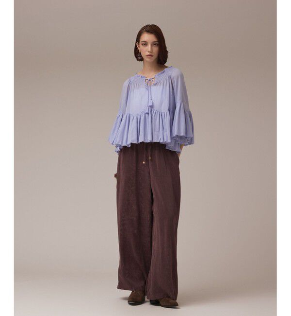 GRACE CONTINENTAL「フィブリルイージーパンツ」|その他|