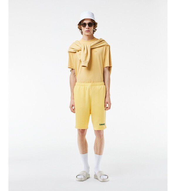 LACOSTE「ウォッシュドシンプルスウェットショーツ」|その他|