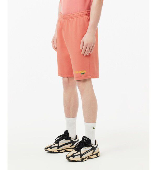 LACOSTE「ウォッシュドシンプルスウェットショーツ」|その他|ローズ