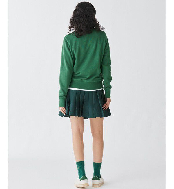 LACOSTE「ブランドネームロゴ刺繍 クルーネックスウェットプルオーバー トレーナー」|スウェット・ジャージ|