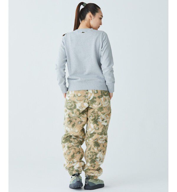 LACOSTE「ブランドネームロゴ刺繍 クルーネックスウェットプルオーバー トレーナー」|スウェット・ジャージ|