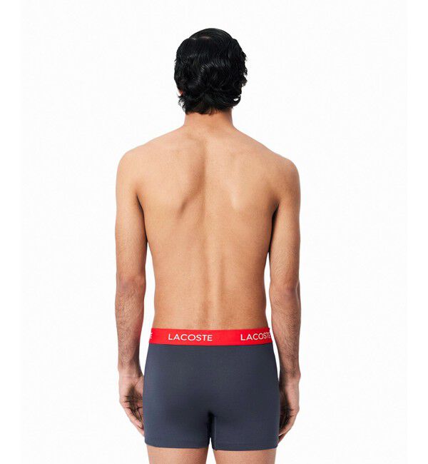 LACOSTE「３パックマイクロファイバートランクボクサーショーツ / ボクサーパンツ」|インナー|