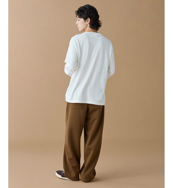 LACOSTE「サスティナブルニットTシャツ」|Tシャツ・カットソー|