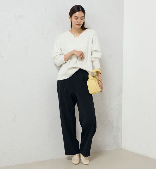 NOLLEY'S sophi「モヘヤラメスパンコール2WAYプルオーバーニット」|ニット・セーター|