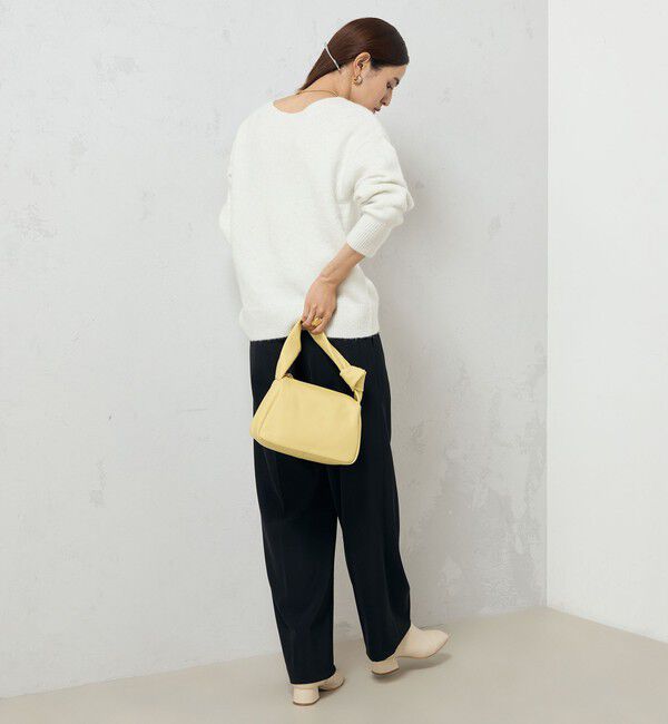 NOLLEY'S sophi「モヘヤラメスパンコール2WAYプルオーバーニット」|ニット・セーター|