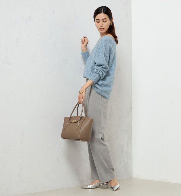 NOLLEY'S sophi「モヘヤラメスパンコール2WAYプルオーバーニット」|ニット・セーター|