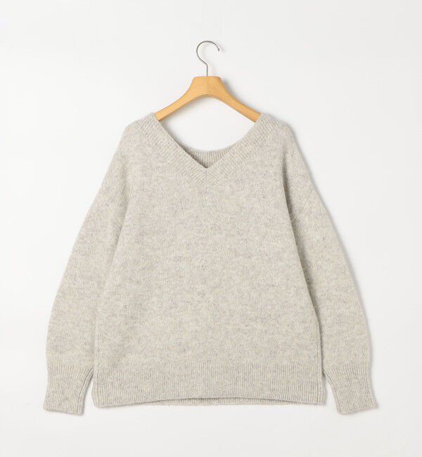 NOLLEY'S sophi「モヘヤラメスパンコール2WAYプルオーバーニット」|ニット・セーター|