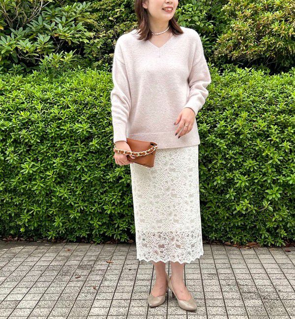 NOLLEY'S sophi「モヘヤラメスパンコール2WAYプルオーバーニット」|ニット・セーター|