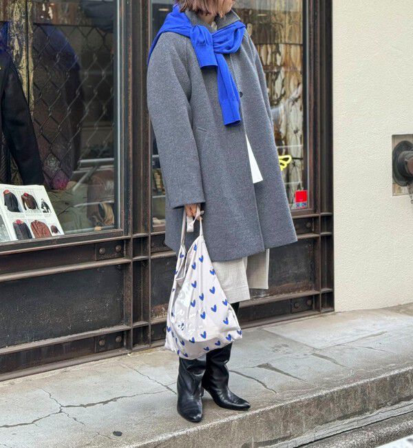 grace grace「【grace grace/グラスグラス】ハートアイサブバッグ」|エコバッグ|